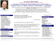 Tablet Screenshot of dr-fehlert.de